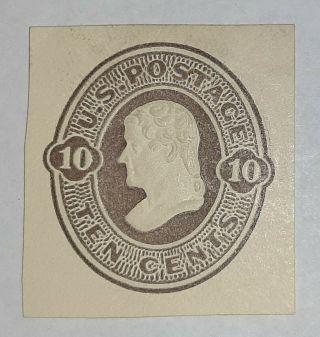 Us Stamp U92 Cut Square - - Scv $85