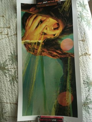 The Flaming Lips Embryonic Rare Official Limited Lithograph Print 28 " X 14 "