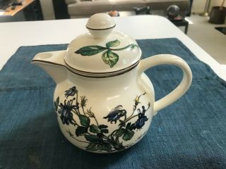 7 " Villeroy & Boch 4 Cup Botanica Teapot Aquilegia Floral