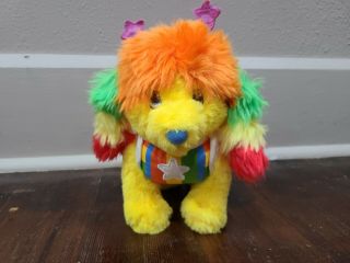Hallmark Rainbow Brite 10 " Puppy Brite Dog Plush