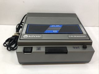 Vintage Vhs Video Cassette Rewinder W/ Fast Forward & Soft Eject - Kinyo