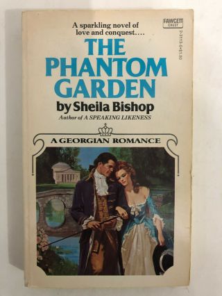 Antique Book The Phantom Garden By Sheila Bishop Paperback 1974 1053
