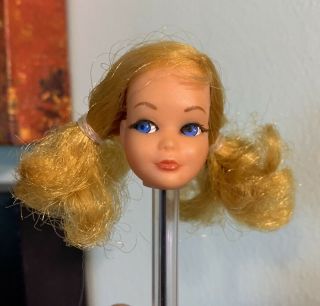 Near Vintage Mod 1971 Mattel Barbie Living Skipper Doll Head 1147
