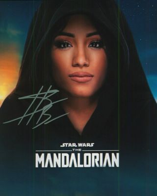 Sasha Banks Autographed 8x10 Photograph Actress The Mandalorian Ttm