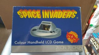 Retro Space Invaders Lcd Hand Held Game