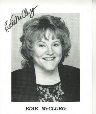 Actress Edie Mcclurg Autographed 8x10 Photo Ferris Bueller 