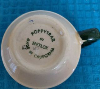 VTG Metlox Poppytrail HOMESTEAD PROVINCIAL Farm Scene 8 oz Coffee Mug Cup 3