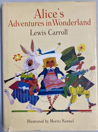 Alice’s Adventures In Wonderland Lewis Carroll Illus Kennel Hb Vintage Rare 1971
