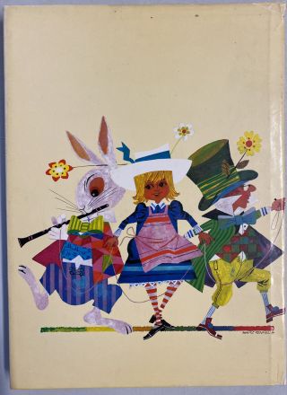 Alice’s Adventures In Wonderland Lewis Carroll Illus KENNEL HB Vintage RARE 1971 2
