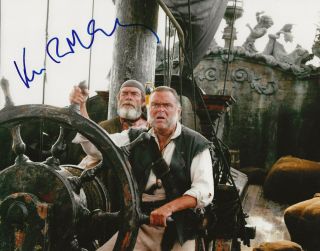 Kevin Mcnally Real Hand Signed Pirates Of The Caribbean Photo 1 Autographed