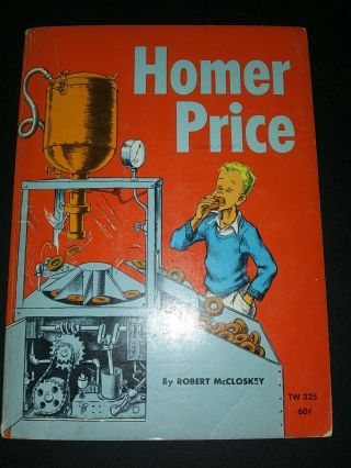 Homer Price By Robert Mccloskey 1969 Vintage Scholastic