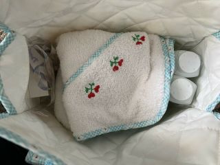 American Girl Doll Retired Bitty Baby Pleasant Company Diaper Bag Set 2