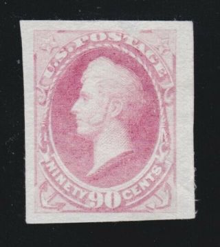 Us 166p3 90c Perry Proof On India Paper Vf - Xf Nh Scv $55
