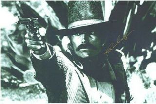 Patrick John Wayne Signed Big Jake Western Photo Poster Autograph Notarized