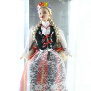 Polish Dolls Of The World Barbie Doll Collector Edition Mattell 18560