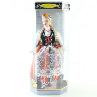Polish Dolls Of The World Barbie Doll Collector Edition Mattell 18560 2