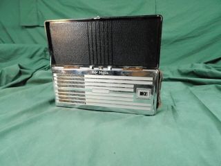 Vintage Radio Rca Portable Flip Cover Parts Project Collectible Antique Radio