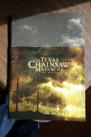 Texas Chainsaw Massacre The Beginning Japanese Film Movie Program Pamphlet 2006