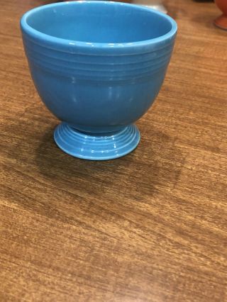 Fiestaware Vintage Egg Cup Turquoise