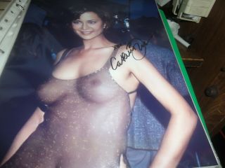 Jag Catherine Bell Signed 8x11 Color Still In Person