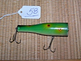 Vintage Unknown Wooden Fishing Lure - Possably Florida Lure