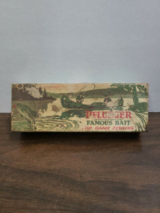 Vintage Pflueger Famous Bait Lure Box