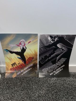 Marvel’s Spider - Man Into The Spider - Verse A3 Imax Cinema Movie Posters