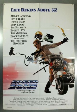 Speed Zone - John Candy / Donna Dixon - American One Sheet Movie Poster