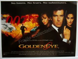 Goldeneye 1995 James Bond Uk Mini Cinema Movie Poster 12 " X16 "