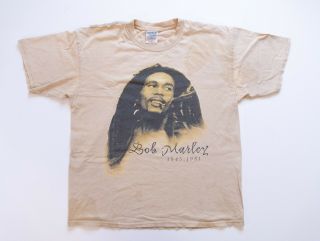 Vintage Bob Marley Shirt Men 