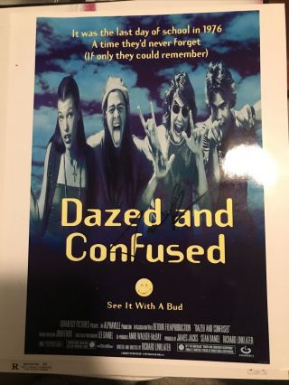 Jason London Signed Autograph Movie Poster Dazed And Confused 8x10