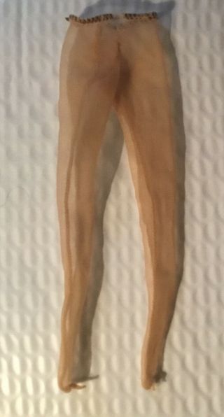 Vintage Barbie Doll 942 Ice Breaker Sheer Nude Panty Hose Stockings - Exc