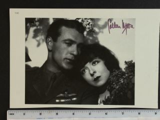 Silent Film Actress Colleen Moore (1899 - 1988) Autograph Book Plate Photo