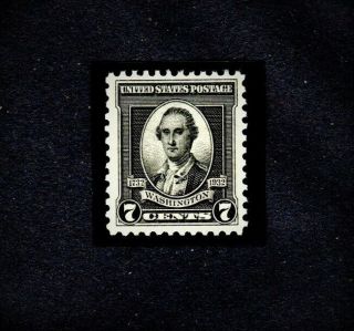 George Washington 7 Cent Stamp,  1732 - 1932,  Black