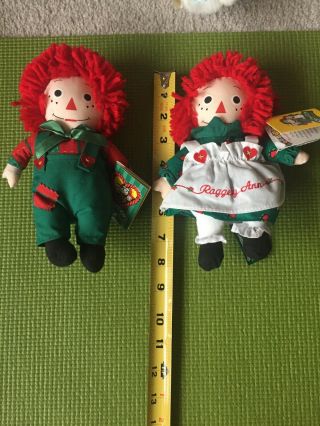 Vintage 1998 Raggedy Ann And Andy Snowden Target 1998 With Tag