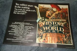 History Of The World Part 1 [ Quad Poster ] Mel Brooks