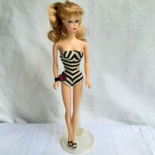 Tlc Vintage 1993 Mattel Barbie 35th Anniversary 1959 Ponytail