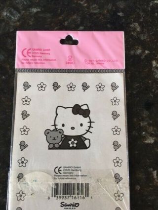 Authentic Vintage Hello Kitty Sanrio 2000 Rare 10 Design Stickers 3