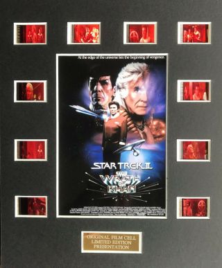 Star Trek - The Wrath Of Khan - 35mm Film Display