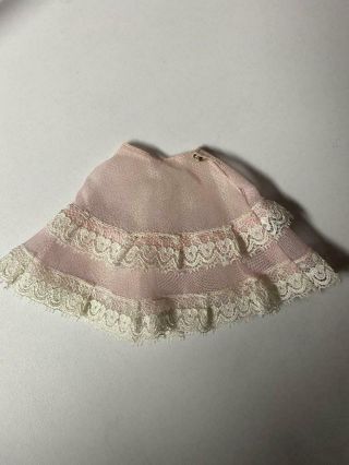 Vintage Ideal Tammy Doll 9091 Lingerie Pink Lace Petticoat Slip