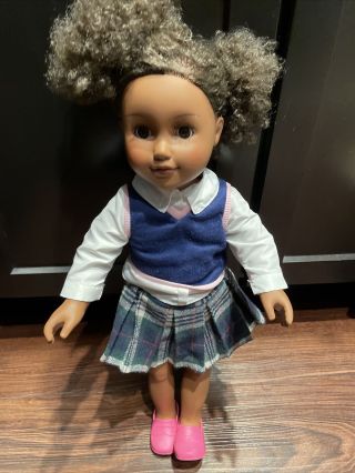2013 Cititoy My Life 18 " Doll Black African American Doll
