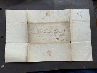 1834 Albany Ny Stampless Letter Troy Ax Murder Crime Hanging Criminal Execution