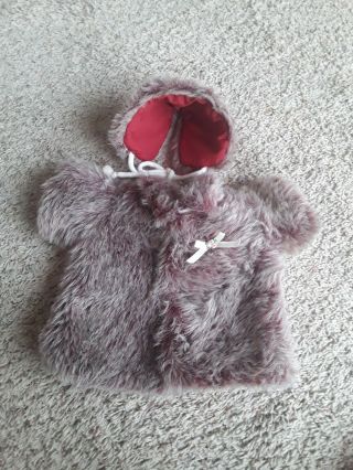 Cabbage Patch Doll Fur Coat And Hat