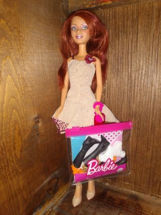 2005 Mattel My Scene Goes Hollywood Lindsay Lohan Doll,  Dress & Shoes
