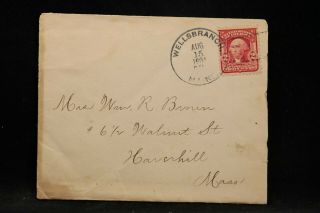 Maine: Wellsbranch 1904 Cover,  Letter,  Doane 1/2,  Dpo York Co