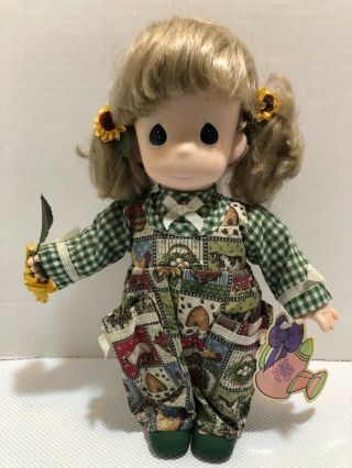 Precious Moments 1st Edition Garden Of Friends Sunny September Doll With Tags