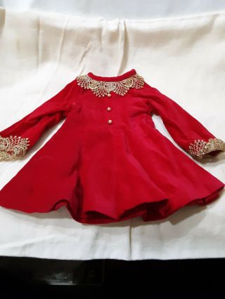 Red Dress Fits Tonner Magic Attic