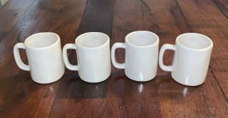 4 Rae Dunn Espresso Mugs Sip,  Drink,  Slurp,  Gulp 4 Oz.  mini small mugs 3