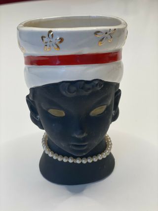 Vintage Royal Sealy Japan Lady Head Vase