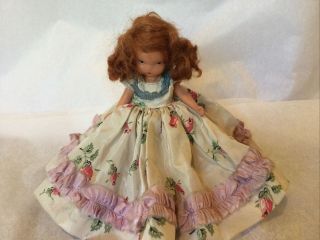 Vintage Nancy Ann Storybook Doll - Friday - Bisque - Frozen Leg 184